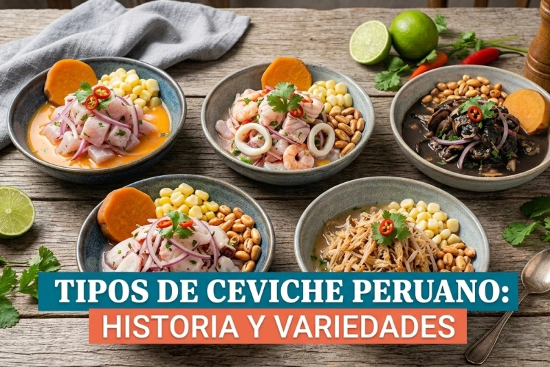 tipos de ceviches